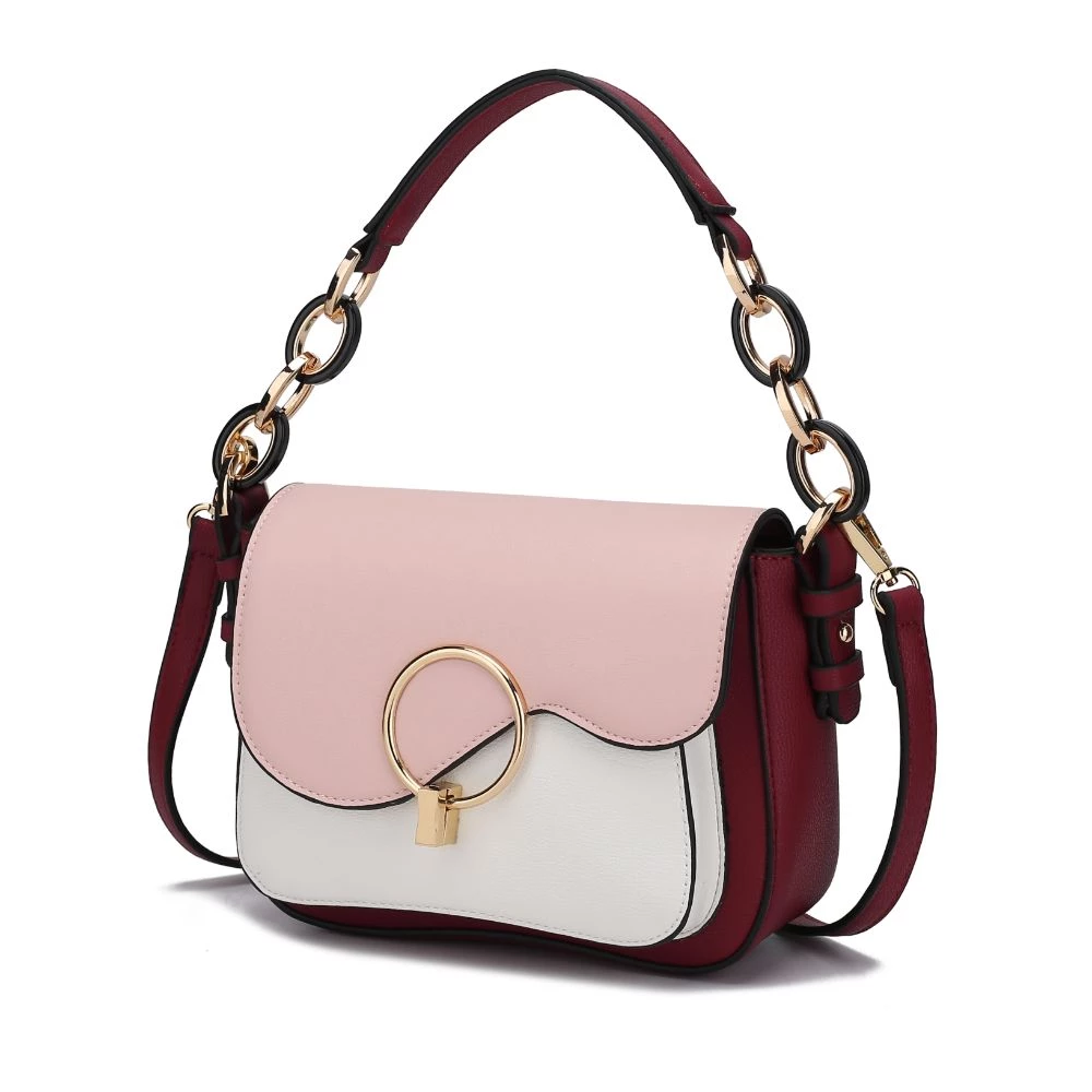 MKF Collection by Mia k. Fantasia Solid Crossbody Handbag for women 1 MKF Collection by Mia k. Fantasia Solid Crossbody Handbag for women