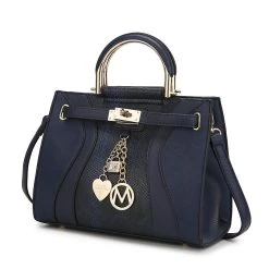 MKF Collection by Mia k. Cassia Snake embossed Vegan Leather Women&rsquo;s Satchel Handbag -Mkf Collection Shop 04ed2ae383e042ee957751cdbb8f3cdd 439e7627 68f8 4e2c 973e 75e42ec44db4 1080x