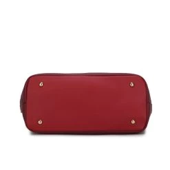 MKF Collection by Mia k. Vallie Color-Block Vegan Leather Women&rsquo;s Tote Bag with Matching Wallet &ndash; 2 pcs -Mkf Collection Shop 05ae50ee92f945da92e307f309529fc9 bfe256e9 bf82 496f b1db 0c82fda8036a 1080x