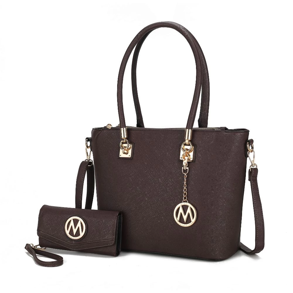 MKF Collection by Mia k. Vanessa Tote Handbag & Wallet Set for women 21 MKF Collection by Mia k. Vanessa Tote Handbag & Wallet Set for women - Image 21