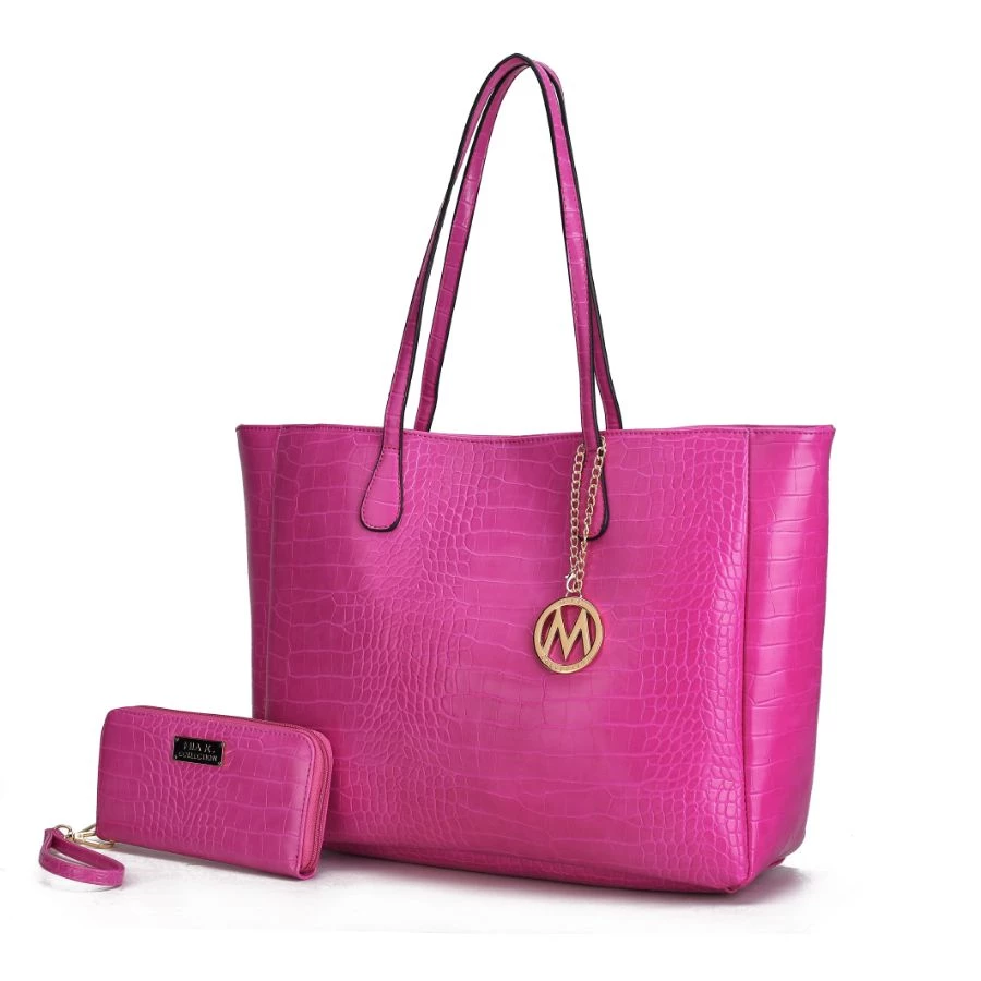 MKF Collection by Mia k. Sadie Oversize Tote & Wallet Set for women 14 MKF Collection by Mia k. Sadie Oversize Tote & Wallet Set for women - Image 14