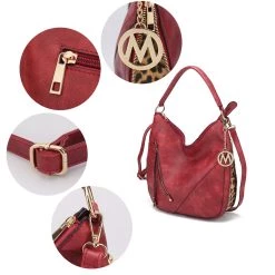 MKF Collection by Mia k. Lisanna Hobo Handbag for women 18 MKF Collection by Mia k. Lisanna Hobo Handbag for women -Mkf Collection Shop 1545986739e44eb3972a5e709f9e781b 00be0ab1 c711 4959 9900 f1c785622a9c 1080x