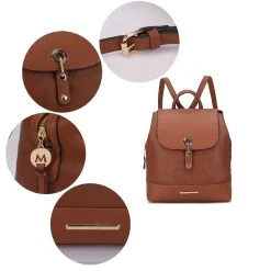 MKF Collection by Mia k. Laura Vegan Leather Backpack for women -Mkf Collection Shop 1753040c646e423d8a48cd8ca199aa9f c31c126e 3251 47db 974d fd5bef5f2417 1080x