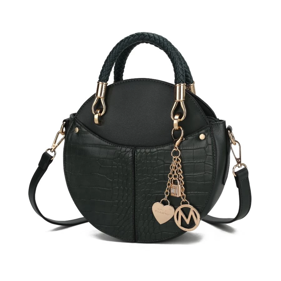 MKF Collection by Mia k. Nobella Croco Crossbody Handbag for Women's 12 MKF Collection by Mia k. Nobella Croco Crossbody Handbag for Women's - Image 12