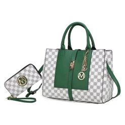 MKF Collection by Mia k. Yuliana Circular Print Satchel Bag with Wallet - 2 pieces for women -Mkf Collection Shop 18108ced278a497195b4c9a7b41163f6 54b45f76 cdbe 4163 8b9f db966d375c0f 1080x