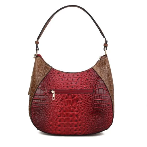 MKF Collection by Mia K Naira Vegan Crocodile Leather Woman Hobo Shoulder Handbag for women -Mkf Collection Shop 195322d05e6348dab57efcc20f16185d 234ce6e1 13ff 41c7 8f4b 481b9e99ae55 1080x