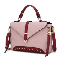 MKF Collection by Mia K Angela vegan Color-Block Leather Women&rsquo;s Satchel Bag -Mkf Collection Shop 19d73deb09eb41db83f3acd171d7f87d 48a6d85c 084c 4a47 9280 3aa5ce5c1ef7 1080x
