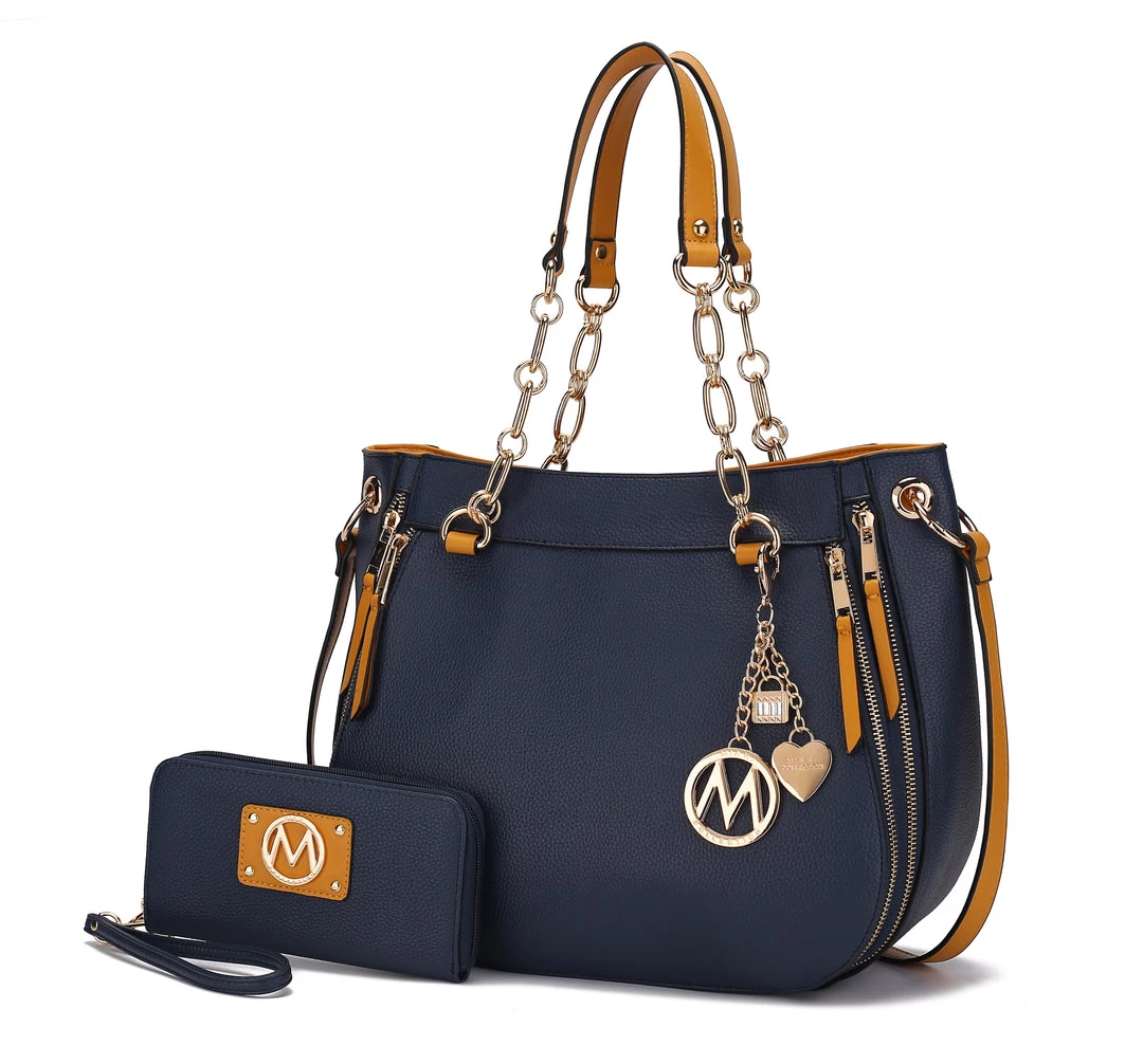 MKF Collection by Mia K Lina Shoulder Handbag for Women's with Wallet 7 MKF Collection by Mia K Lina Shoulder Handbag for Women's with Wallet - Image 7