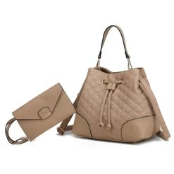 MKF Collection by Mia k. Wendy Bucket Bag with Wristlet &ndash; 2 Pieces for women -Mkf Collection Shop 1f10d003b0794fcda35fd04379fa6cdf 2c9c2539 bcbd 4770 a3be 0a48b87f7b69 1080x