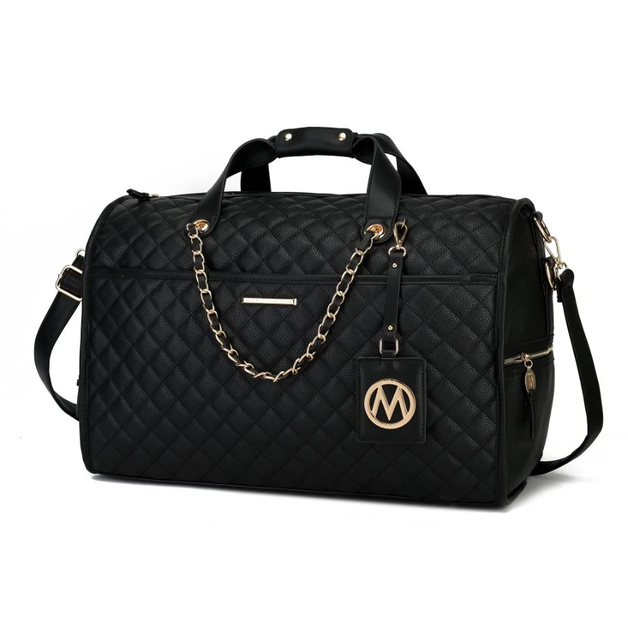 MKF Collection by Mia k. Lexie Vegan Leather Women’s Duffle 11 MKF Collection by Mia k. Lexie Vegan Leather Women’s Duffle - Image 11
