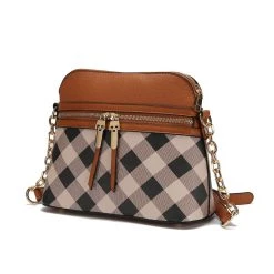 MKF Collection by Mia k. Suki Checkered Crossbody Handbag for women 24 MKF Collection by Mia k. Suki Checkered Crossbody Handbag for women -Mkf Collection Shop 1f74422fb0a9458bbeb7de530886698b f47c9b82 272d 4a93 8d8b 424b306b4b49 1080x