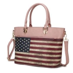 MKF Collection by Mia k. Lilian Vegan Leather Women&rsquo;s FLAG Tote Bag -Mkf Collection Shop 20b5814497634074b72159e6d0525e48 1fbbb1e9 395c 435e ac0f 0becf805eb10 1080x