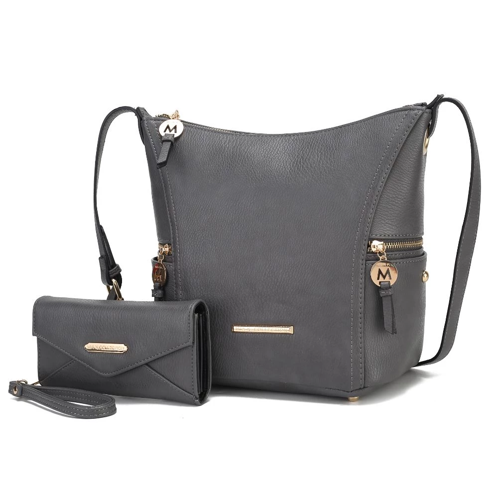 MKF Collection by Mia k. Lux Hobo Bag with Wallet- 2 pcs for women 13 MKF Collection by Mia k. Lux Hobo Bag with Wallet- 2 pcs for women - Image 13