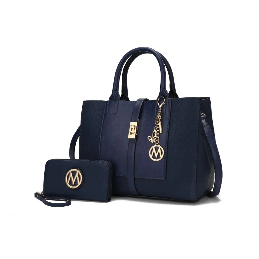 MKF Collection by Mia k. Yola Satchel Handbag with Wallet for women 14 MKF Collection by Mia k. Yola Satchel Handbag with Wallet for women - Image 14