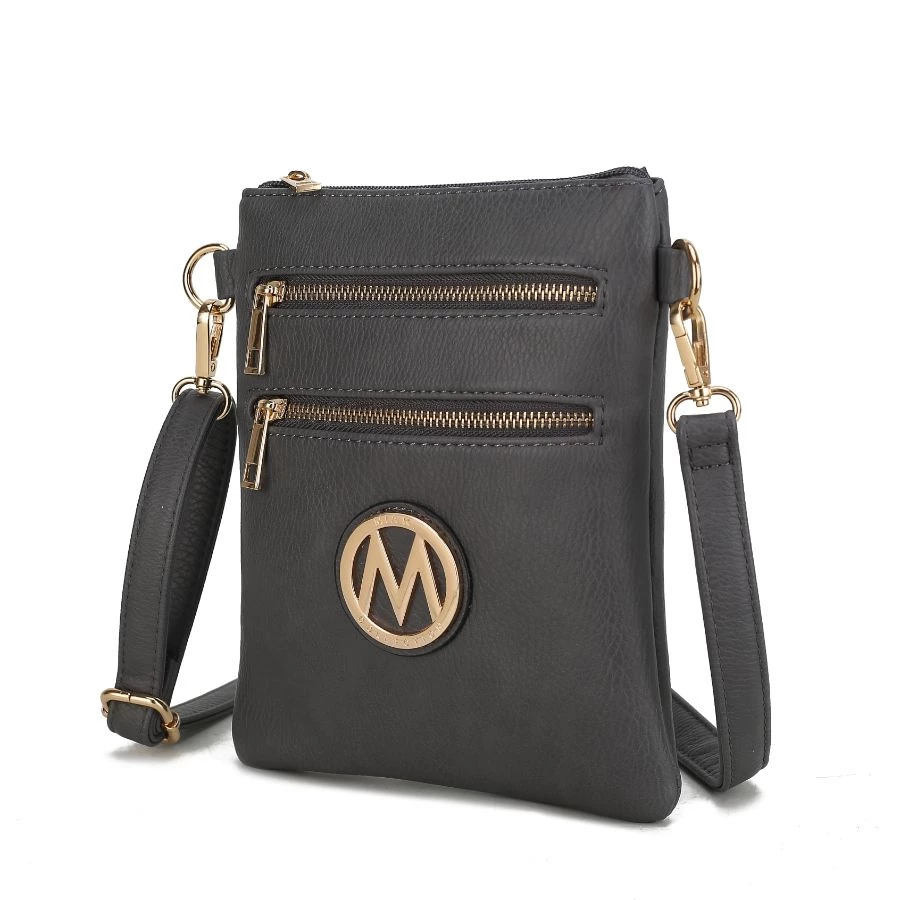 MKF Collection by Mia k. Medina Vegan Leather Crossbody Handbag for women 12 MKF Collection by Mia k. Medina Vegan Leather Crossbody Handbag for women - Image 12