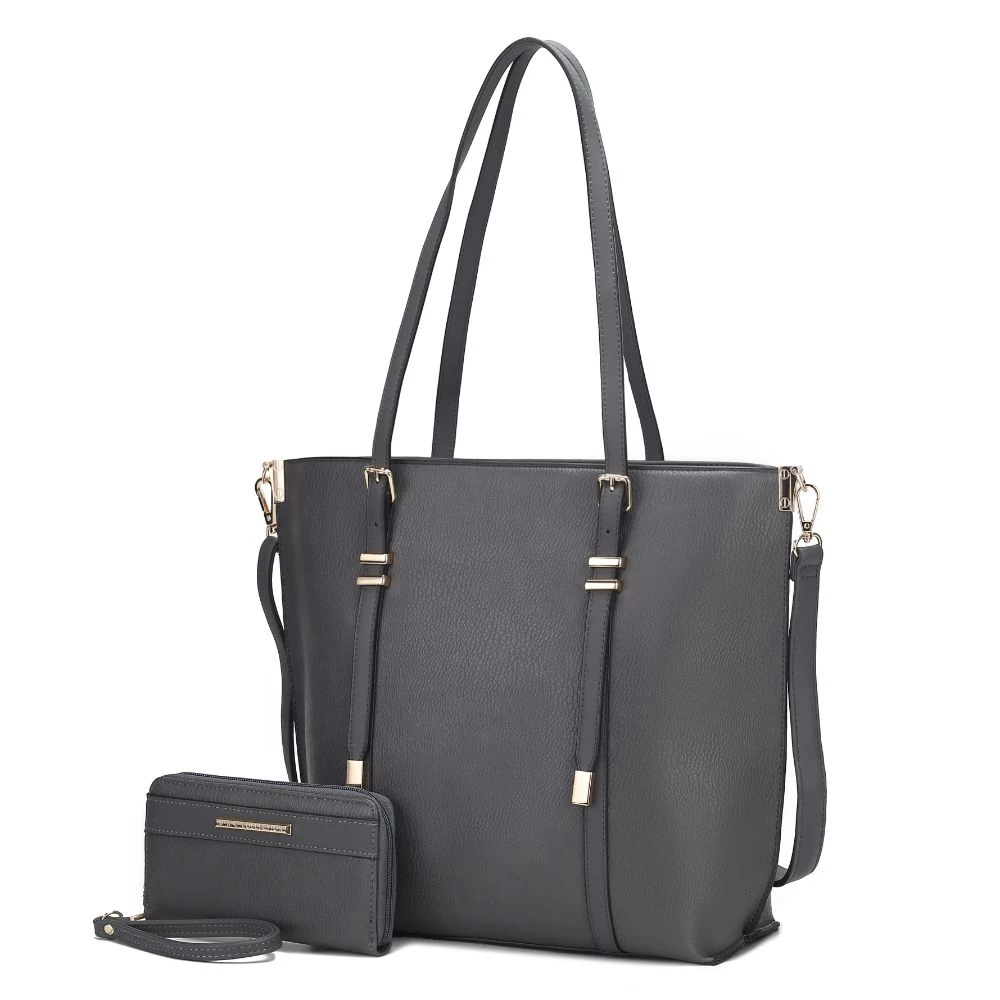 MKF Collection by Mia k. Emery Vegan Leather Women’s Tote Bag with Wallet - 2 pieces 14 MKF Collection by Mia k. Emery Vegan Leather Women’s Tote Bag with Wallet - 2 pieces - Image 14