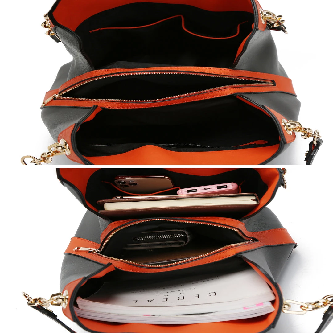 MKF Collection by Mia K Mirtha Hobo Handbag for Women's wit Wallet 4 MKF Collection by Mia K Mirtha Hobo Handbag for Women's wit Wallet - Image 4