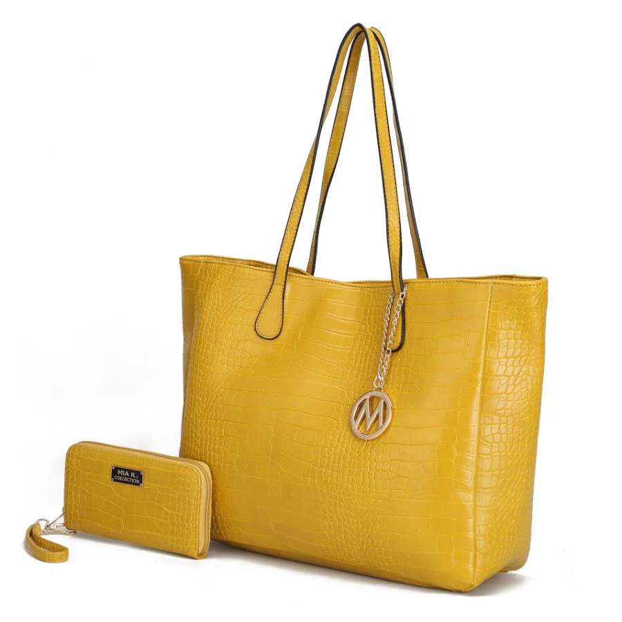 MKF Collection by Mia k. Sadie Oversize Tote & Wallet Set for women 13 MKF Collection by Mia k. Sadie Oversize Tote & Wallet Set for women - Image 13