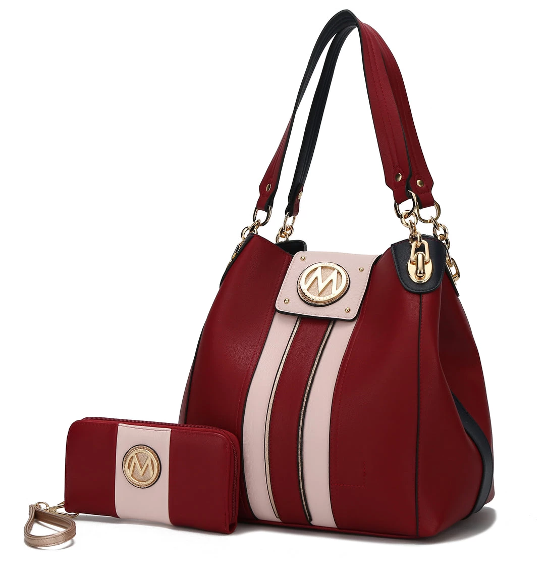 MKF Collection by Mia K Mirtha Hobo Handbag for Women's wit Wallet 1 MKF Collection by Mia K Mirtha Hobo Handbag for Women's wit Wallet