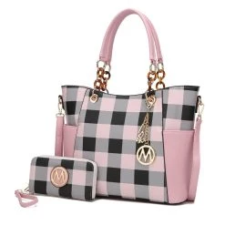 MKF Collection by Mia K Bonita Checker Tote Handbag for Women's 29 MKF Collection by Mia K Bonita Checker Tote Handbag for Women's -Mkf Collection Shop 2f9a497a41804cb389a240da7358d5d5 1080x