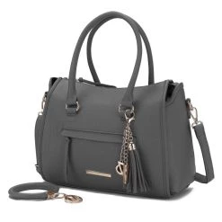 MKF Collection by Mia k. Valeria Satchel Handbag with Keyring for women -Mkf Collection Shop 33eec47da0534a17ba7f1e71a21af79b 1080x