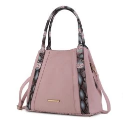 MKF Collection by Mia k. Kenna Snake embossed Vegan Leather Women&rsquo;s Tote Bag -Mkf Collection Shop 37ae00795d2647daacea0910a7bc6d5c 1080x