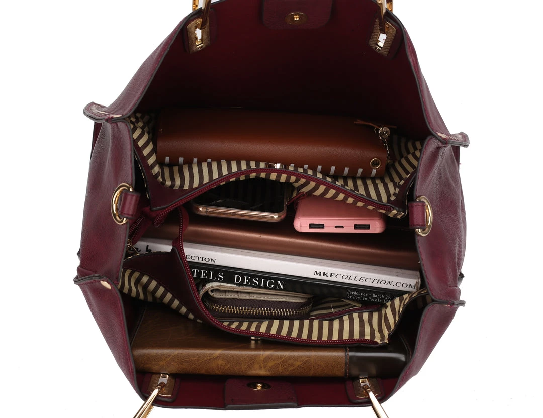 MKF Collection by Mia k. Royalty Lightweight Tote Bag for women 5 MKF Collection by Mia k. Royalty Lightweight Tote Bag for women - Image 5