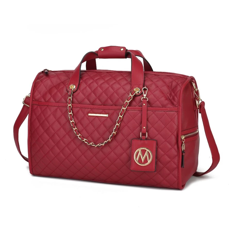 MKF Collection by Mia k. Lexie Vegan Leather Women’s Duffle 15 MKF Collection by Mia k. Lexie Vegan Leather Women’s Duffle - Image 15