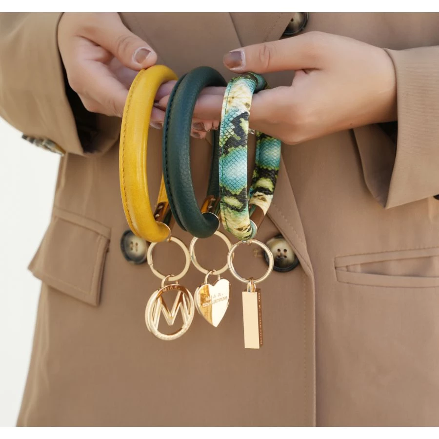 MKF Collection by Mia k. Jasmine Vegan Leather Women’s Wristlet Keychain set - 3 pieces 4 MKF Collection by Mia k. Jasmine Vegan Leather Women’s Wristlet Keychain set - 3 pieces - Image 4