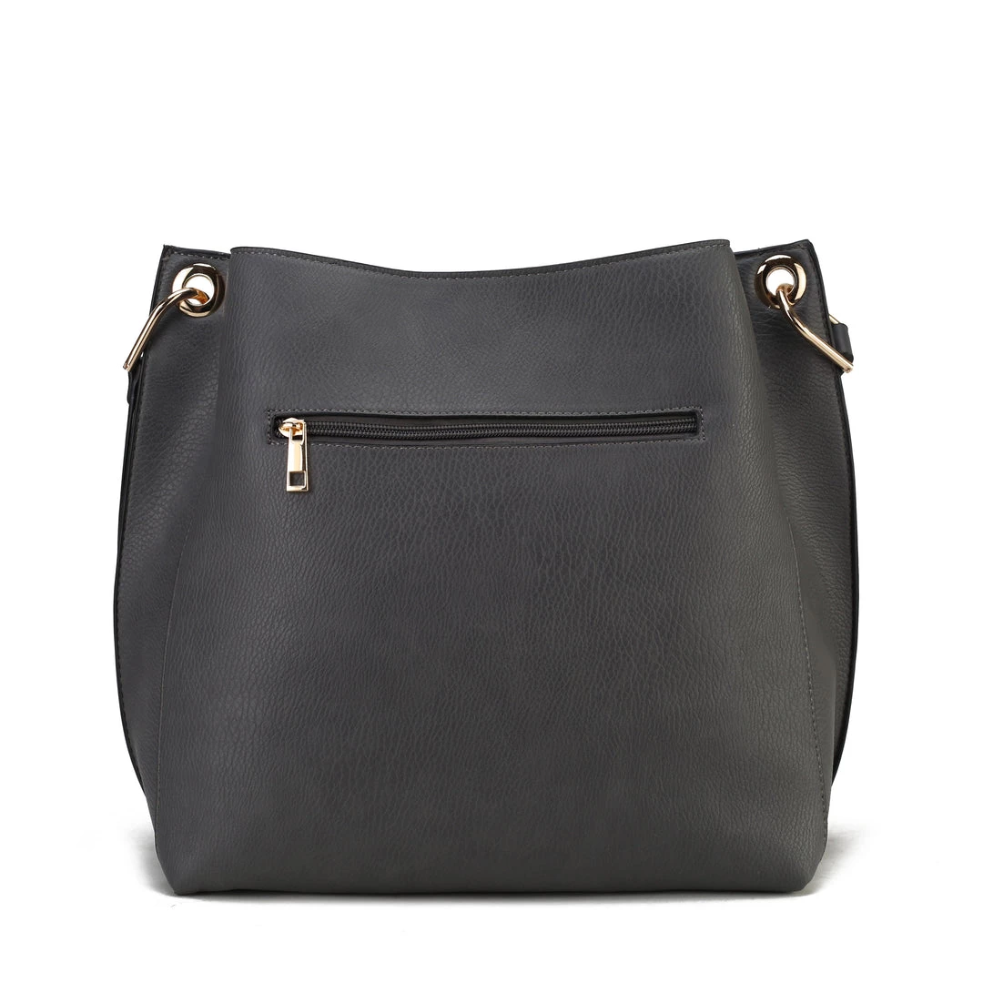 MKF Collection by Mia K Shivani Vegan Leather Women’s Hobo Bag with wallet 9 MKF Collection by Mia K Shivani Vegan Leather Women’s Hobo Bag with wallet - Image 9