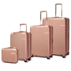 MKF Collection by Mia k. Tulum 4-piece luggage set -Mkf Collection Shop 3ba9b6bbff9f4702bcdad63d628d84e9 697345dc 415d 4ea3 a48b 68c693dc4b00 1080x