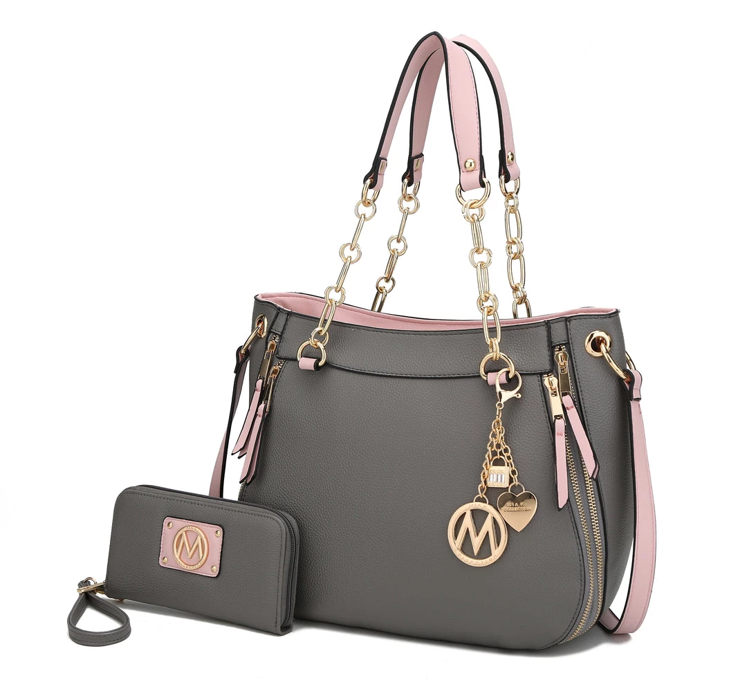 MKF Collection by Mia K Lina Shoulder Handbag for Women's with Wallet 12 MKF Collection by Mia K Lina Shoulder Handbag for Women's with Wallet - Image 12