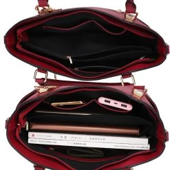 MKF Collection by Mia k. Janise Solid Tote Handbag for women 22 MKF Collection by Mia k. Janise Solid Tote Handbag for women -Mkf Collection Shop 3eec40d451854377834e12068cd49ddc d3fc11b7 69c1 4720 ae5e 1a4cd92f3f81 1080x