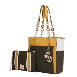 MKF Collection by Mia k. Rochelle Tote & Wristlet Set for women 21 MKF Collection by Mia k. Rochelle Tote & Wristlet Set for women -Mkf Collection Shop 40cd347525774d69a7dc0a7a002db953 cf5ffa29 a5d0 4b8f 9f46 19fd4bb1599f 1080x
