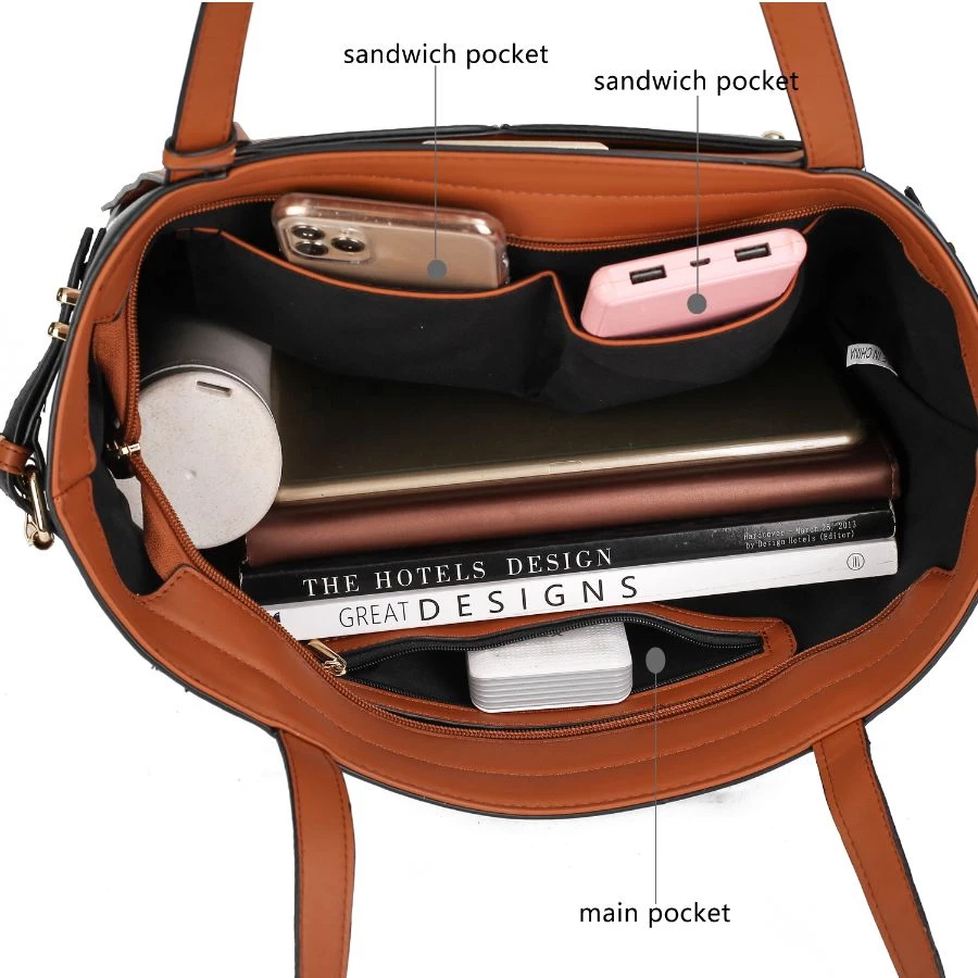 MKF Collection by Mia k. Morgan Tote Handbag for Women's 6 MKF Collection by Mia k. Morgan Tote Handbag for Women's - Image 6