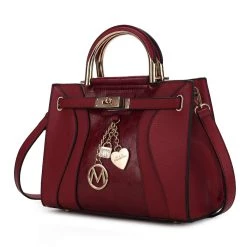 MKF Collection by Mia k. Cassia Vegan Leather Medium Satchel Handbag for women 22 MKF Collection by Mia k. Cassia Vegan Leather Medium Satchel Handbag for women -Mkf Collection Shop 4863da4e04674942845f8d4db74caf2a 8c3c5d8a b3cc 423d 91cc fc916ce4f183 1080x