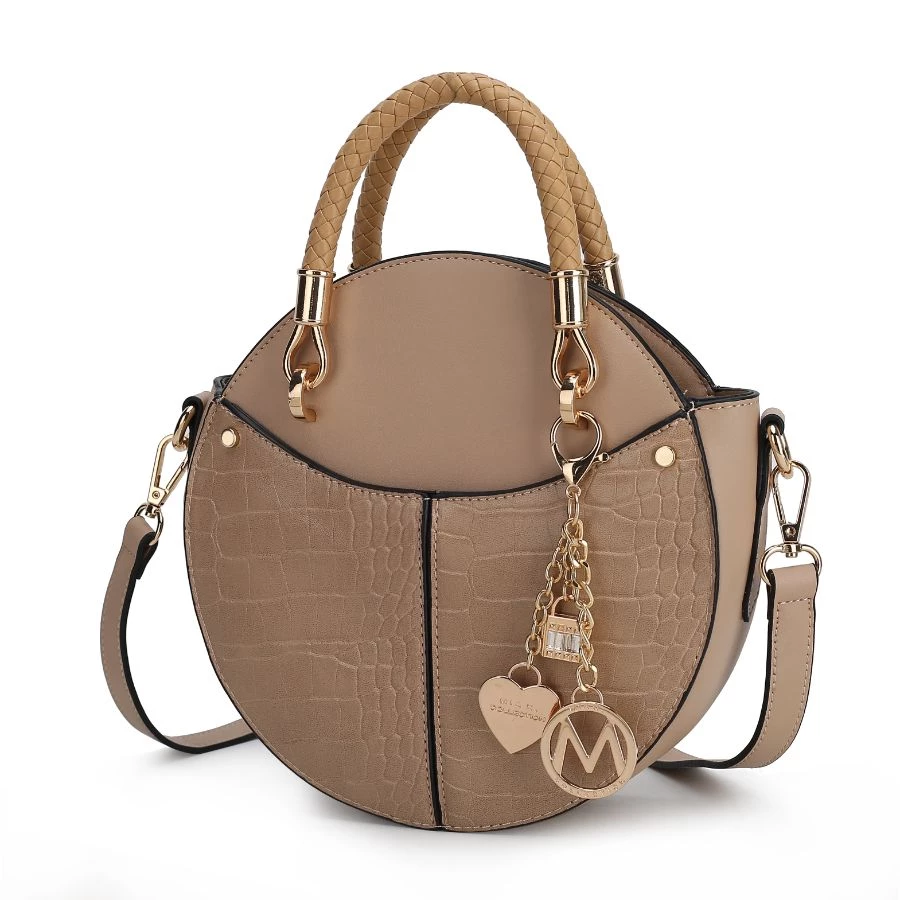 MKF Collection by Mia k. Nobella Croco Crossbody Handbag for Women's 7 MKF Collection by Mia k. Nobella Croco Crossbody Handbag for Women's - Image 7