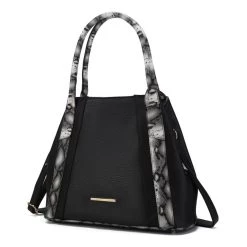 MKF Collection by Mia k. Kenna Snake embossed Vegan Leather Women&rsquo;s Tote Bag -Mkf Collection Shop 4c028bd5f6bc4188b4683b3eeaac3a60 1080x