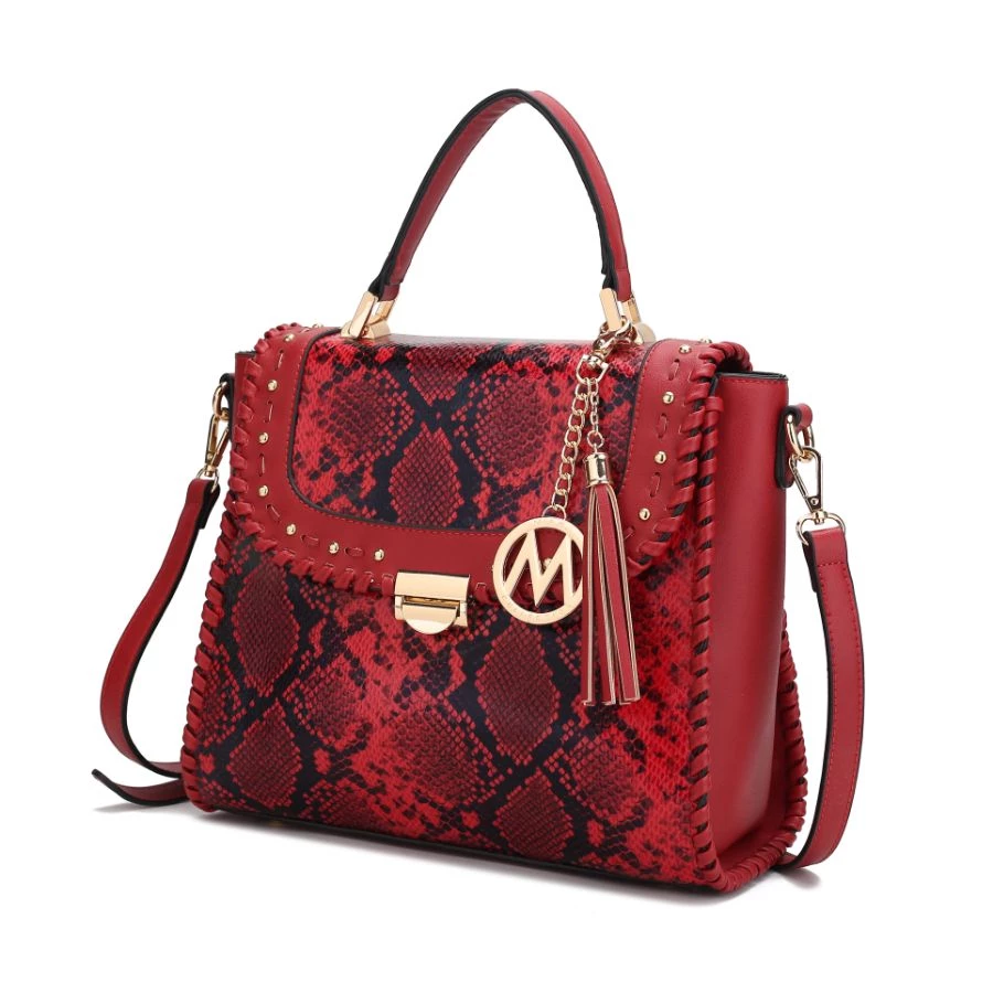 MKF Collection by Mia k. Lilli Vegan Leather Satchel Handbag for women 9 MKF Collection by Mia k. Lilli Vegan Leather Satchel Handbag for women - Image 9