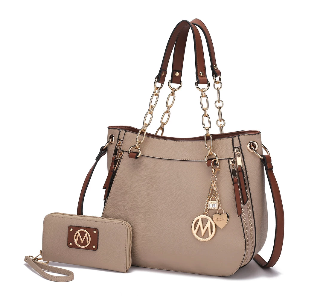 MKF Collection by Mia K Lina Shoulder Handbag for Women's with Wallet 8 MKF Collection by Mia K Lina Shoulder Handbag for Women's with Wallet - Image 8