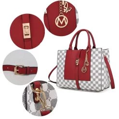MKF Collection by Mia k. Yuliana Circular Print Satchel Bag with Wallet - 2 pieces for women -Mkf Collection Shop 50a8a257be864056ae3d085ee157793f cdbc6f0f 8b70 4297 9fc3 e13def697703 1080x