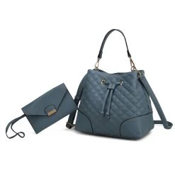 MKF Collection by Mia k. Wendy Bucket Bag with Wristlet &ndash; 2 Pieces for women -Mkf Collection Shop 5881ba7f98064691b392a04963e4fc45 935d7517 e23b 4d87 bbd5 089f85b14191 1080x
