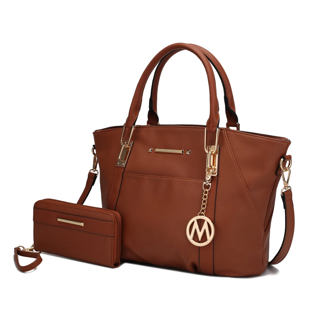 MKF Collection by Mia k. Darielle Satchel Bag with Wallet for women 10 MKF Collection by Mia k. Darielle Satchel Bag with Wallet for women - Image 10