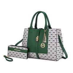 MKF Collection by Mia K Yuliana Circular M emblem Print Satchel Handbag for Women's with Wallet 24 MKF Collection by Mia K Yuliana Circular M emblem Print Satchel Handbag for Women's with Wallet -Mkf Collection Shop 5bd5ae1c15094d04900ab25952e8cd82 1080x