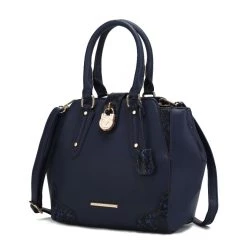 MKF Collection by Mia k. Lorena Snake embossed Vegan Leather Women’s Satchel Bag