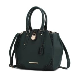 MKF Collection by Mia k. Lorena Snake embossed Vegan Leather Women&rsquo;s Satchel Bag -Mkf Collection Shop 660f31c9d9204297a6b683e27b6f7dbb 62656d0e 6c9d 49b9 897f ada9fda31c32 1080x