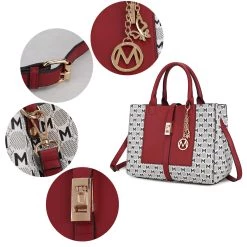 MKF Collection by Mia K Yuliana Circular M emblem Print Satchel Handbag for Women's with Wallet 20 MKF Collection by Mia K Yuliana Circular M emblem Print Satchel Handbag for Women's with Wallet -Mkf Collection Shop 6712a1997ed545ca8ea07c9aabd0bef2 4042324f ebbe 4513 9dd0 ffa96aa2629f 1080x