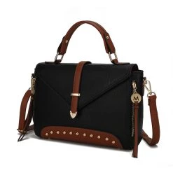 MKF Collection by Mia K Angela vegan Color-Block Leather Women&rsquo;s Satchel Bag -Mkf Collection Shop 6ca79d023d56451fb694f8b938c7bffd ab053484 85df 4d75 8350 68c271d30a37 1080x