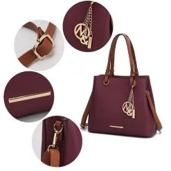 MKF Collection by Mia k. Kearny Vegan Leather Women&rsquo;s Tote Bag -Mkf Collection Shop 6d2892ce2aff4c2ab91b40f5660e8ec4 ca6b56d8 9733 4fa3 a309 84b00740b8ed 1080x