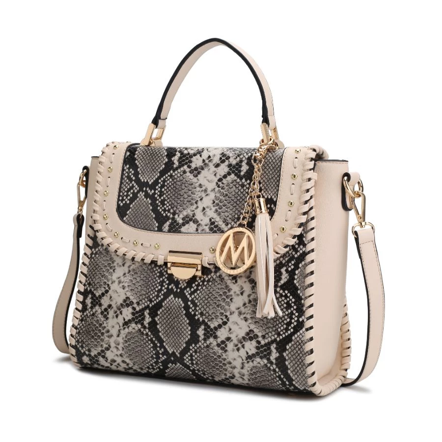 MKF Collection by Mia k. Lilli Vegan Leather Satchel Handbag for women 17 MKF Collection by Mia k. Lilli Vegan Leather Satchel Handbag for women - Image 17